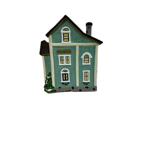 Dickens Collectables Towne Series Sweet Shoppe 383-8810 Lighted House 1990s - Picture 8 of 8
